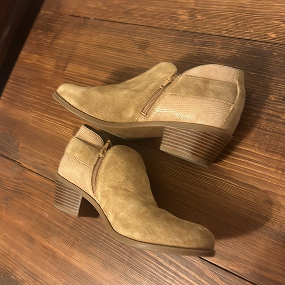 Vionic Womens Felicity Ama Tan Ankle Boots Size 9 - Picture 7 of 9